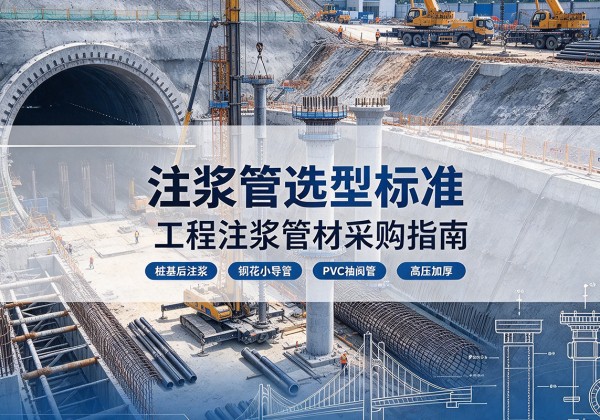 广阳注浆管选型标准